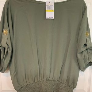 Michael Kors top, size M, made in Cambodia